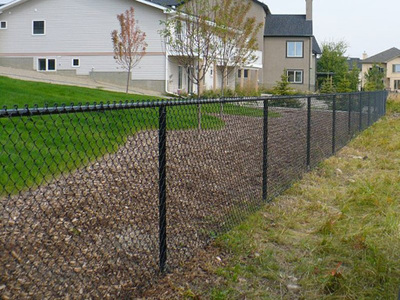Black Chain Link Fence Quality Fence Cameron Park, Placerville